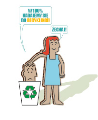 W 100% nadajemy się do recyklingu